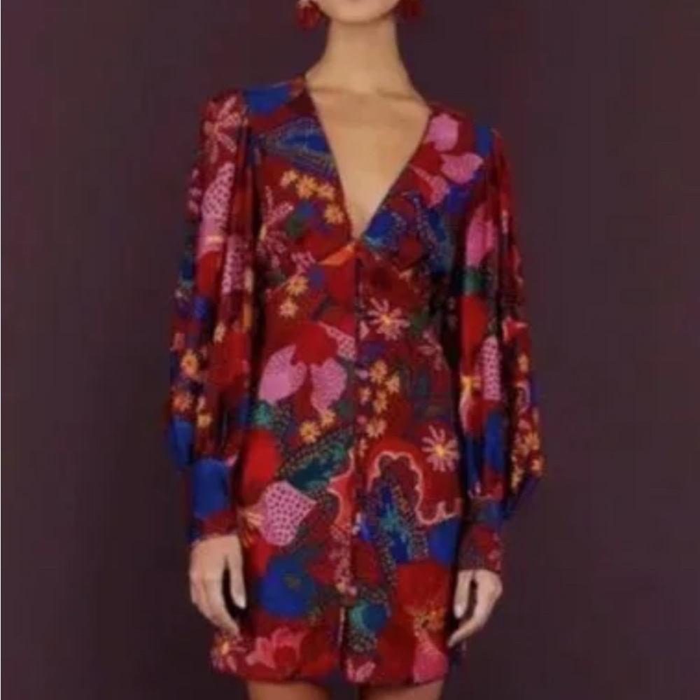 Farm Rio NWT snake mini dress romper!